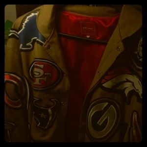 Sold-NFL ALL LOGOS JACKET